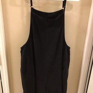 Black  Overalls